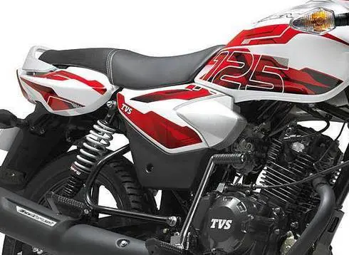 TVS Phoneix 125 White Edition