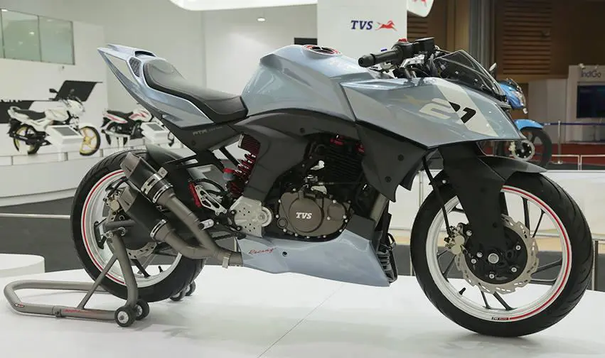 TVS Apache X21 Racer Concept Front 3-Quarter