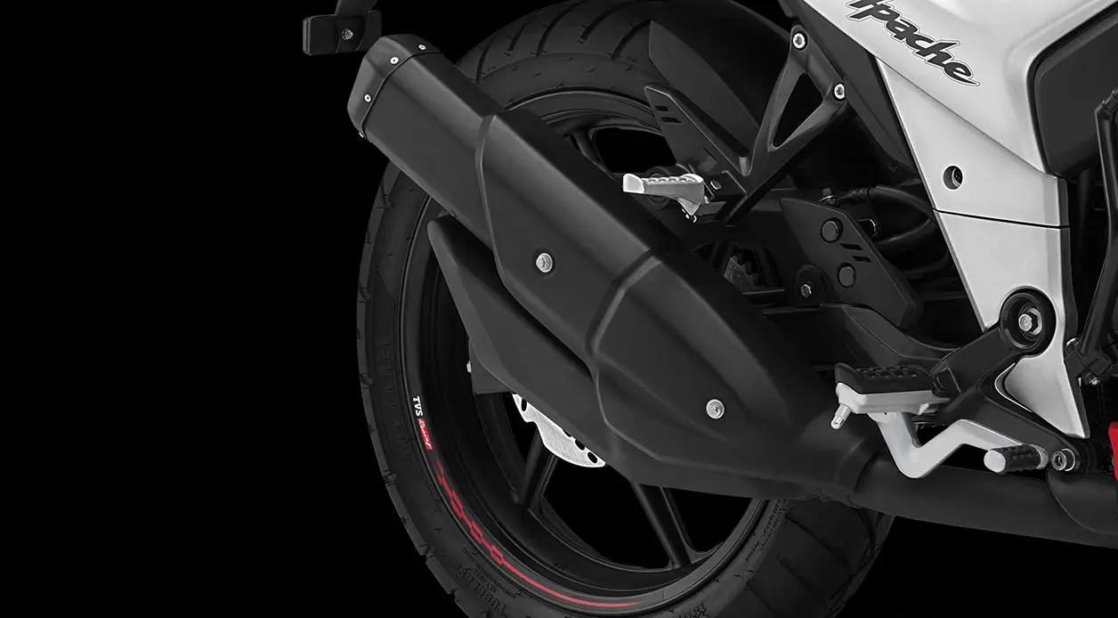 TVS Apache RTR 160 4V Exhaust