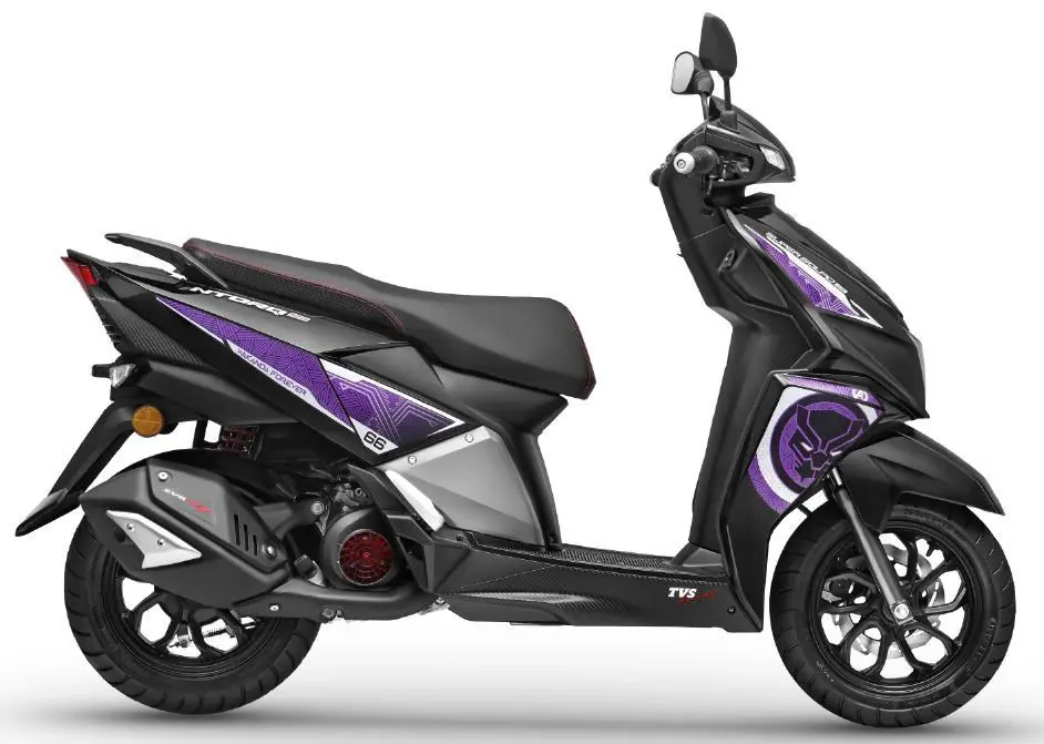 125 Price In Tvs Black Panther Scooty TVS NTorq Black Panther