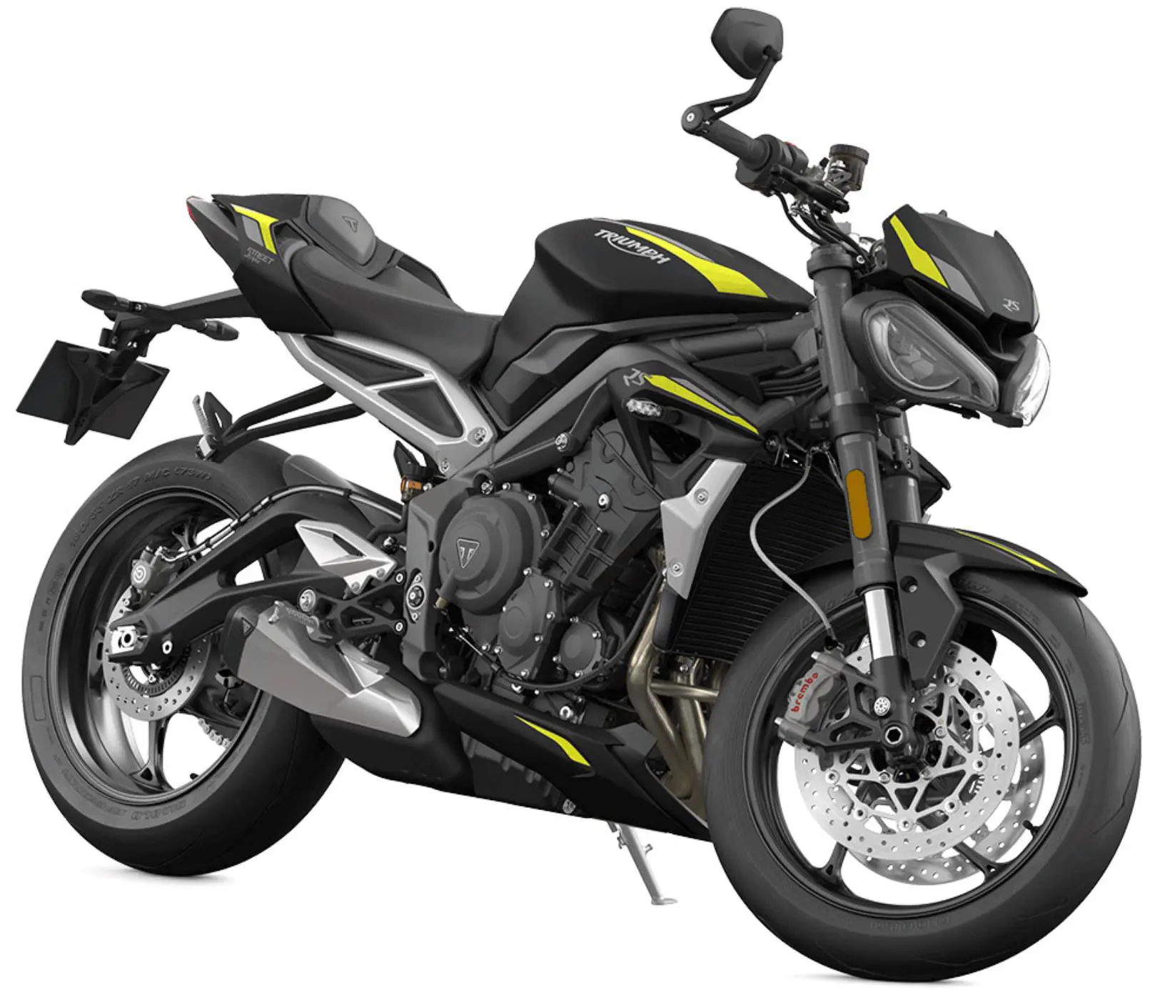 Triumph Street Triple RS Front 3-Quarter View