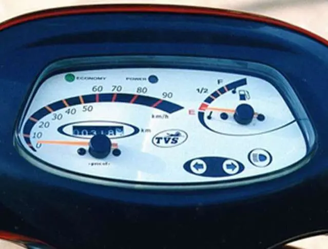 TVS Scooty Pep+ Instrument Console