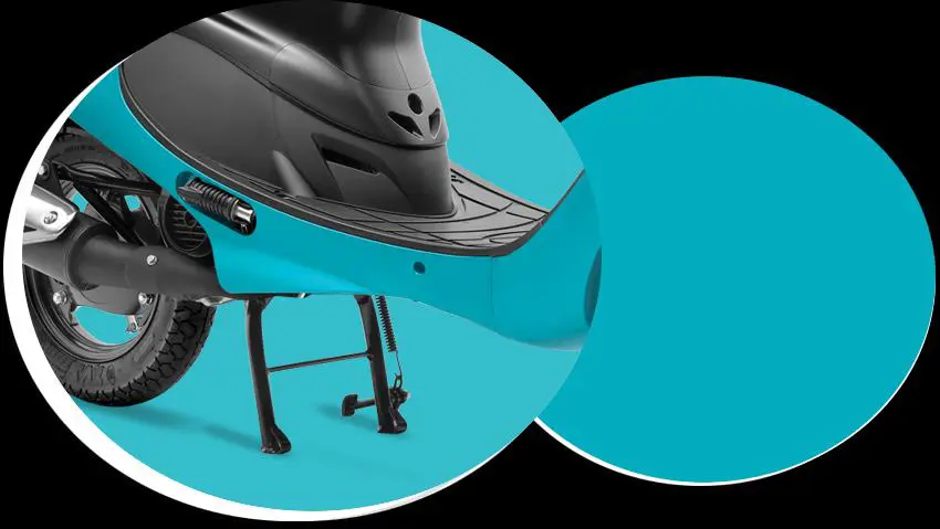 TVS Scooty Pep+ Matte Edition EaZy Centre Stand