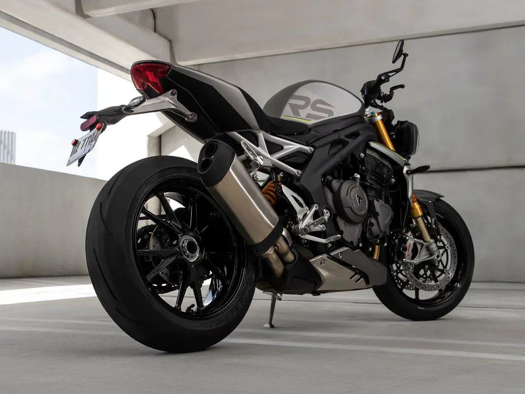 Triumph Speed Triple 1200 RS Rear 3-Quarter View