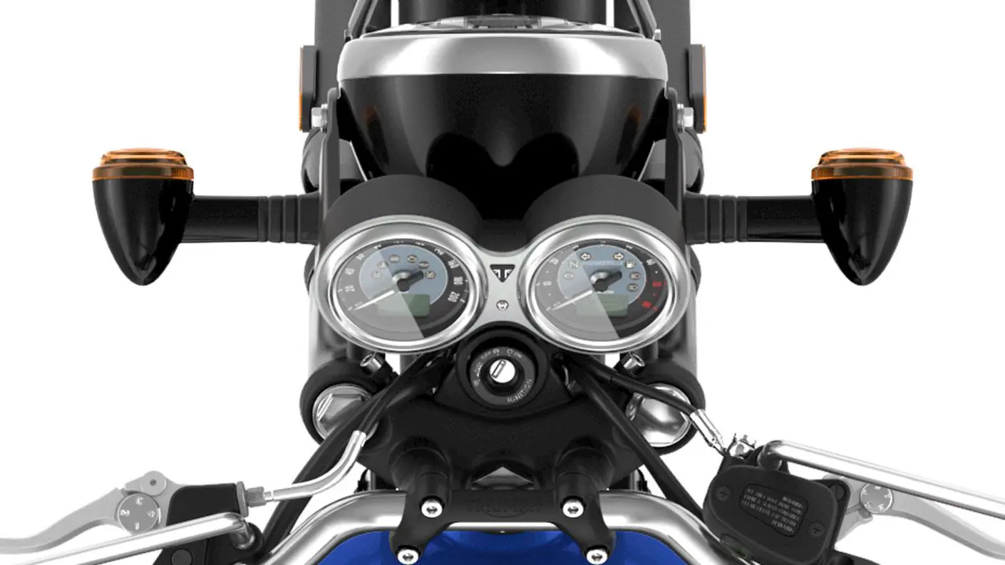 Triumph Bonneville T100 Instrument Console