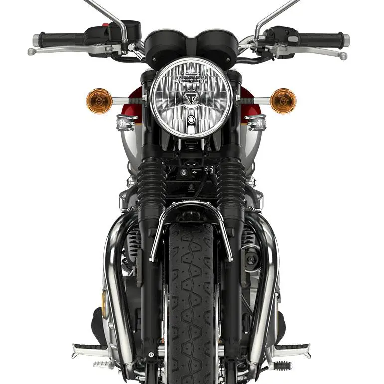Triumph Bonneville T120 Front View