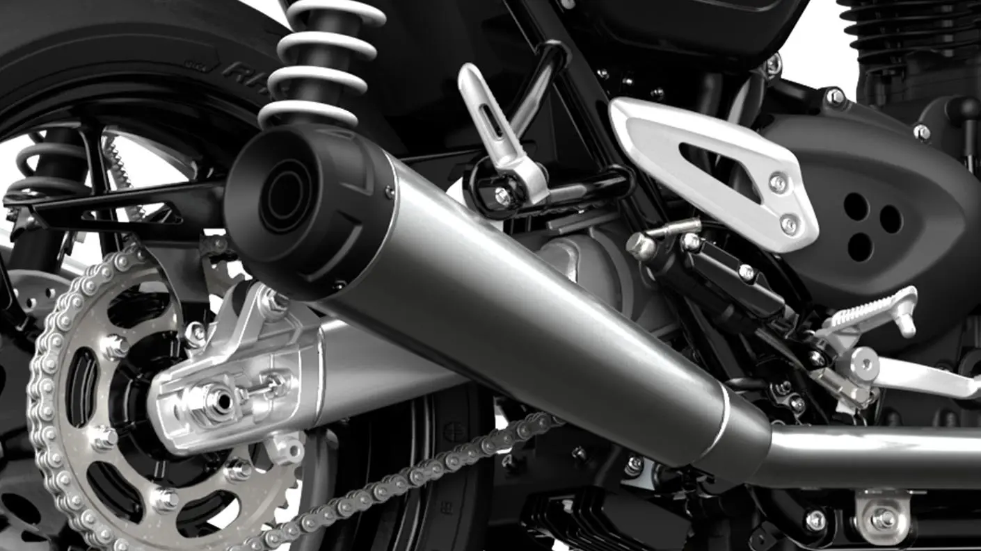 Triumph Speed Twin Exhuast Design