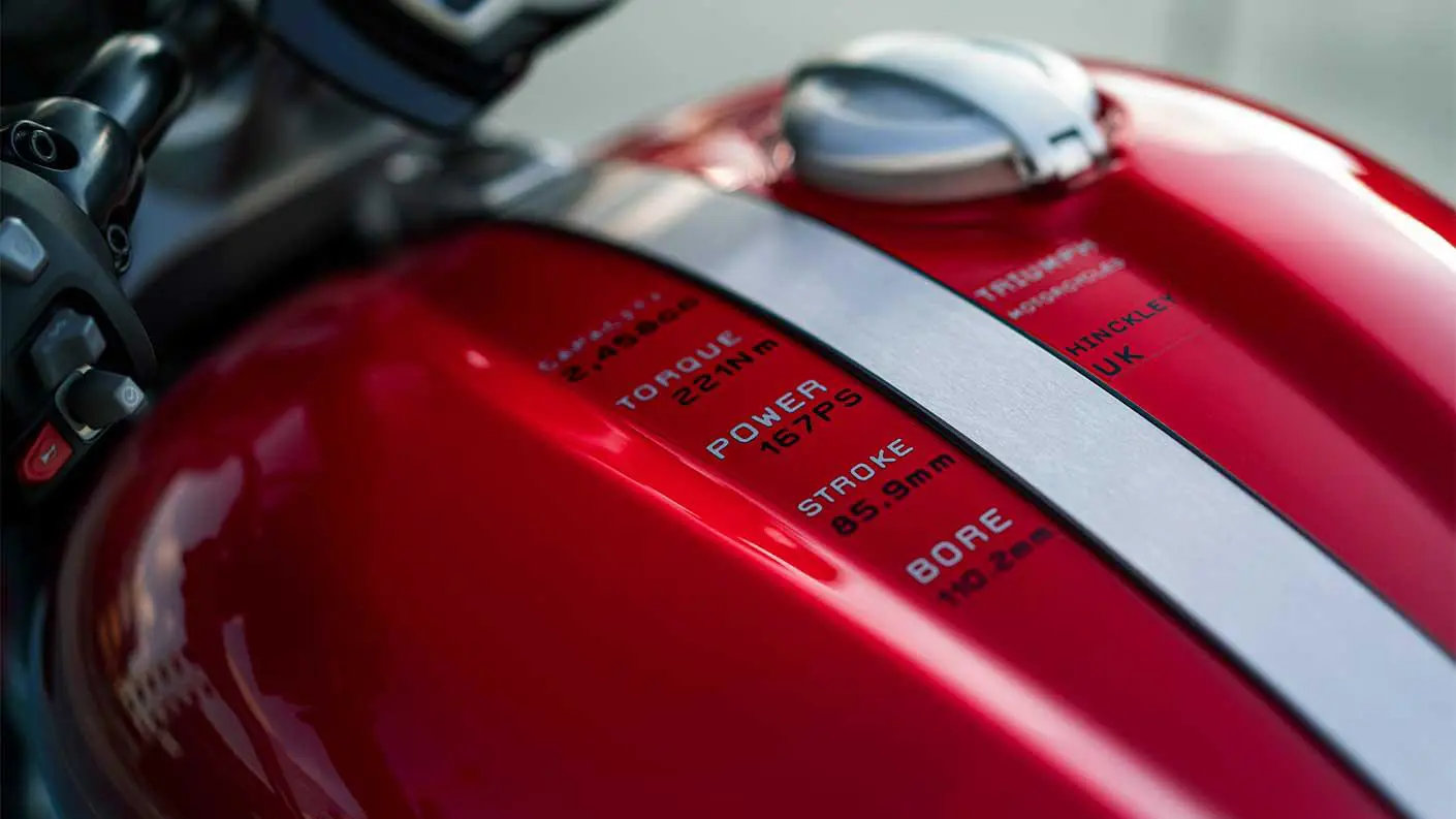 Triumph Rocket 3 R 221 Closeup Shot 1