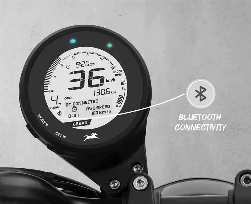 TVS Ronin TD Bluetooth Connectivity