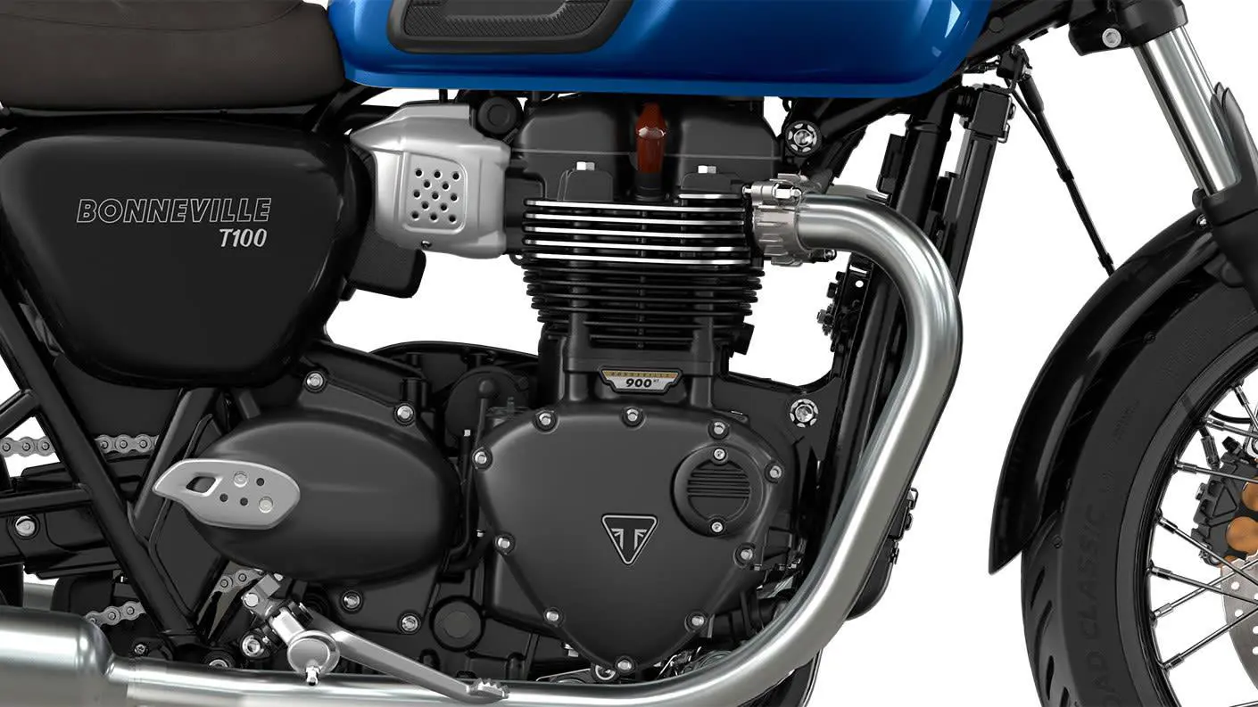 Triumph Bonneville T100 Chrome Edition Engine