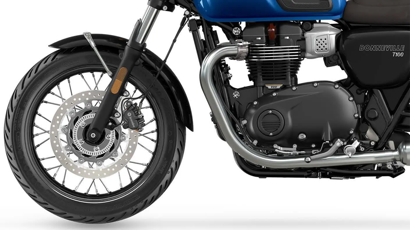 Triumph Bonneville T100 Chrome Edition Front Disc Brake