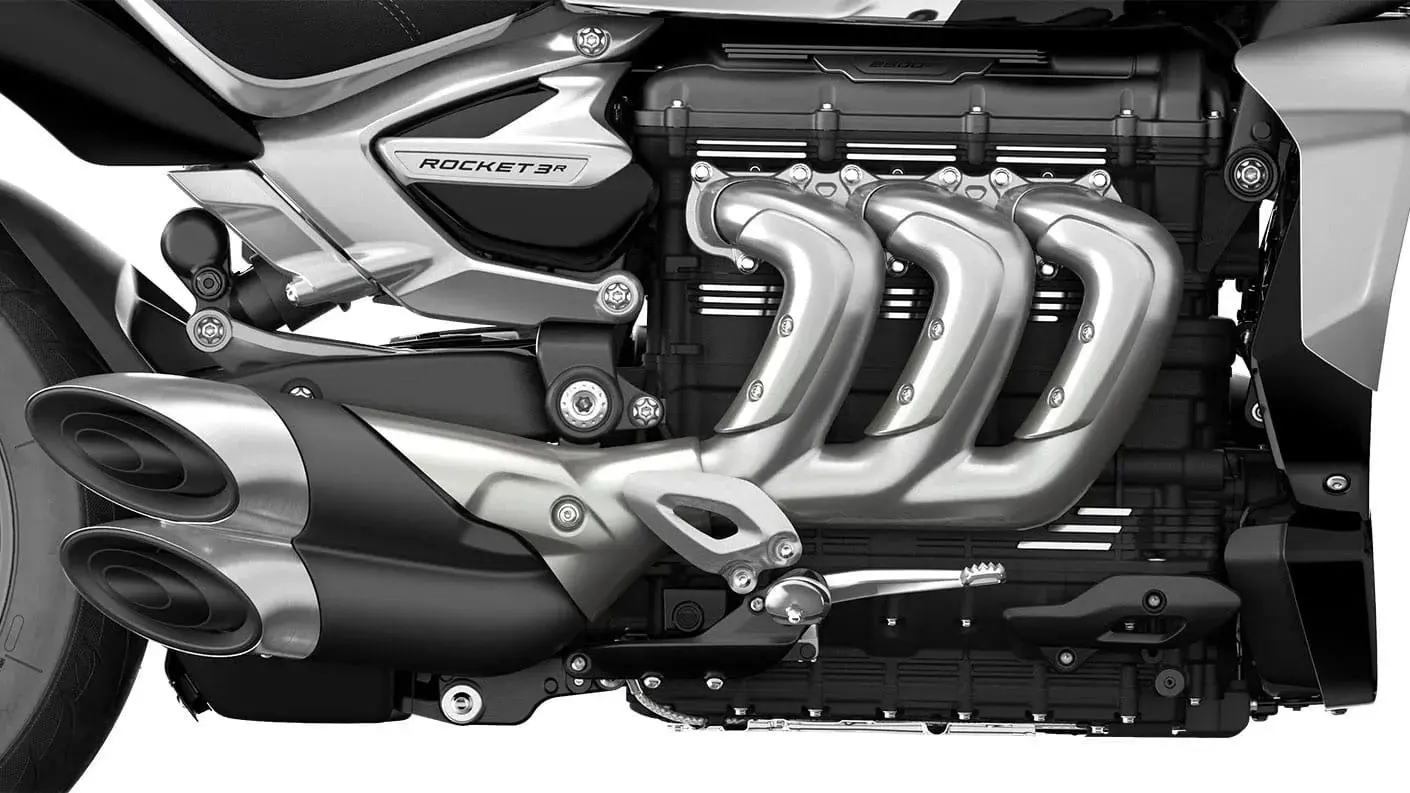 Triumph Rocket 3 R Chrome Edition Engine
