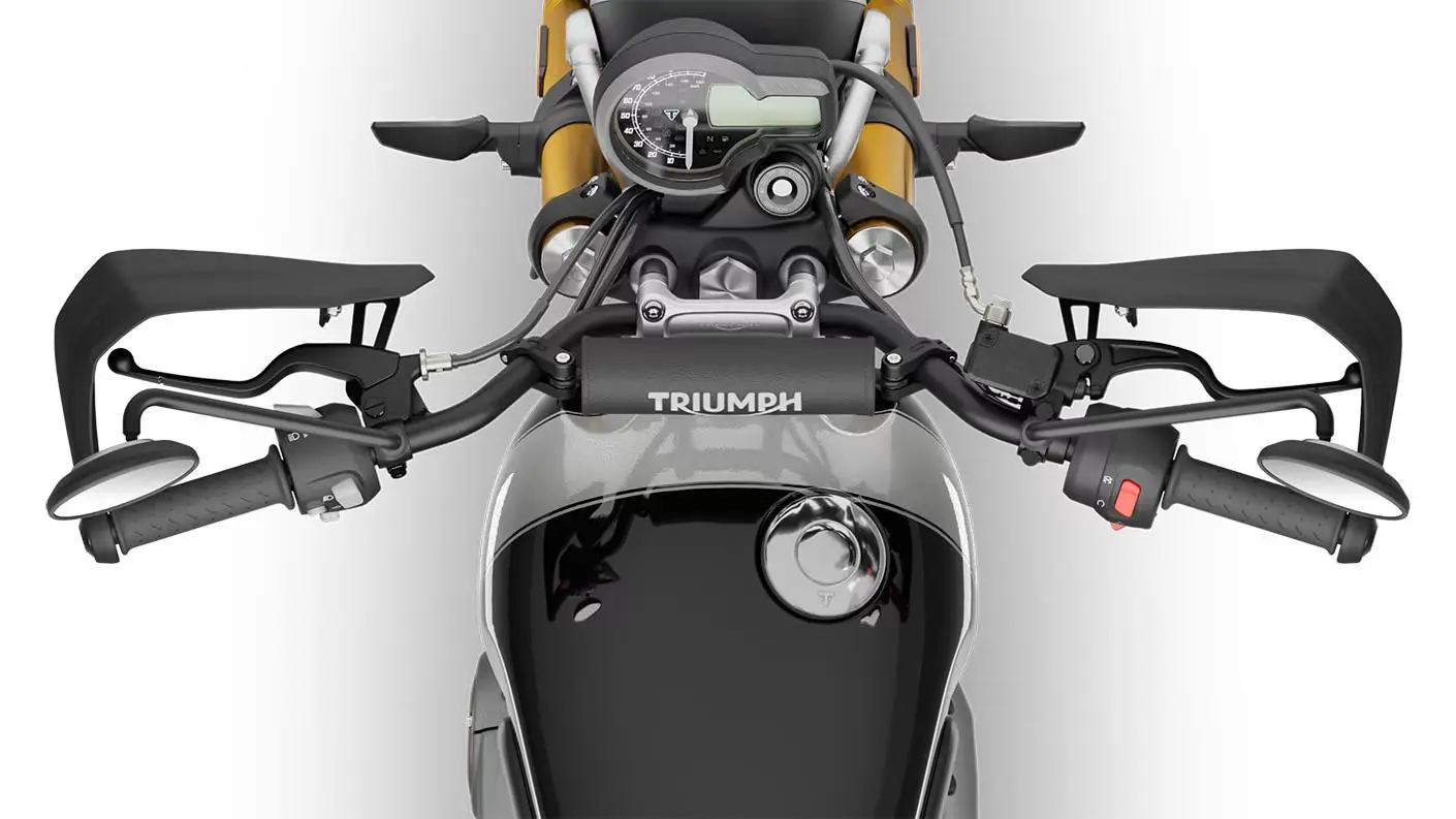 Triumph Scrambler 400X Instrument Console