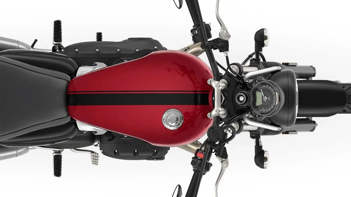 Triumph Speed Twin 900 Chrome Edition Instrument Console