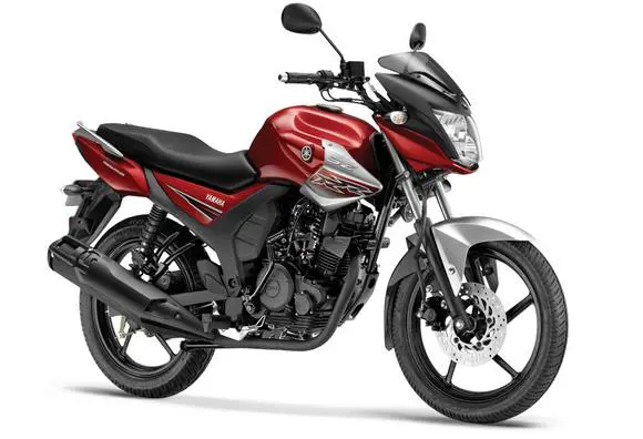 Yamaha SZ-RR Front 3-Quarter (Red)