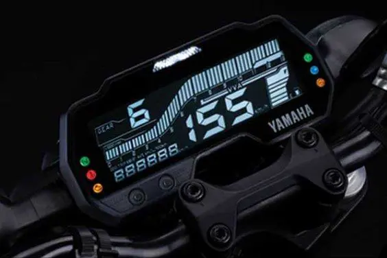 Yamaha MT-15 CYW Metallic Black Instrument Console
