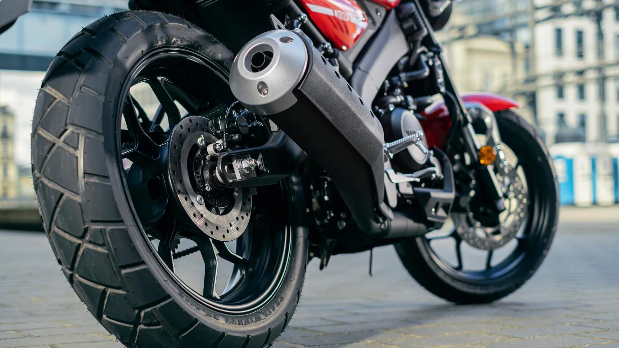 Yamaha XSR 125 Rear View