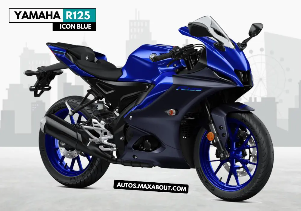Yamaha R125 in Icon Blue Color