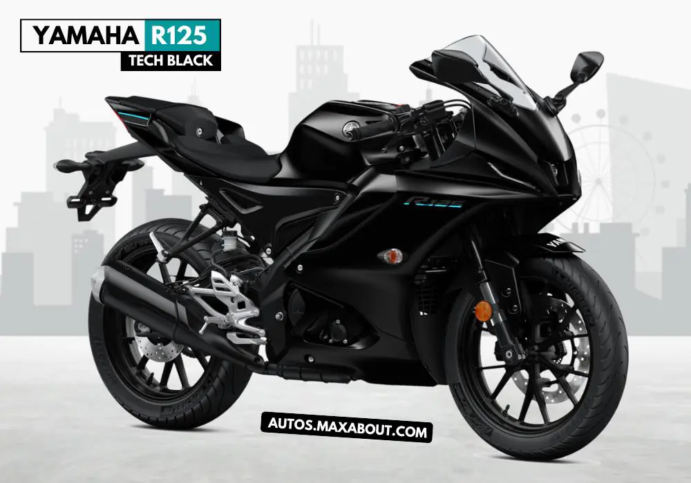 Yamaha R125 in Tech Black Color