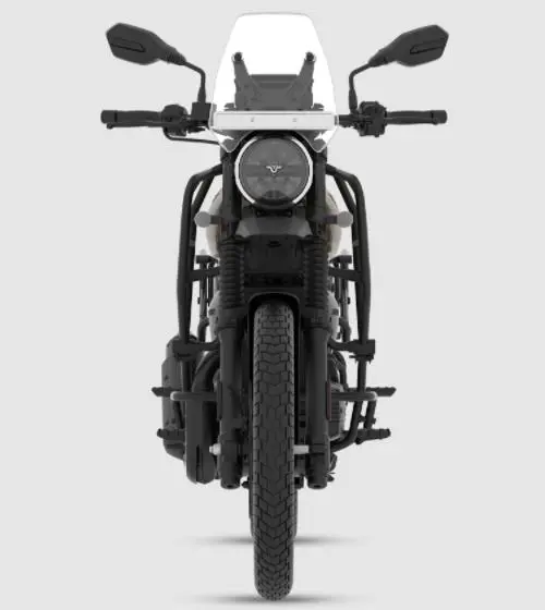 Yezdi Adventure Camo Front View