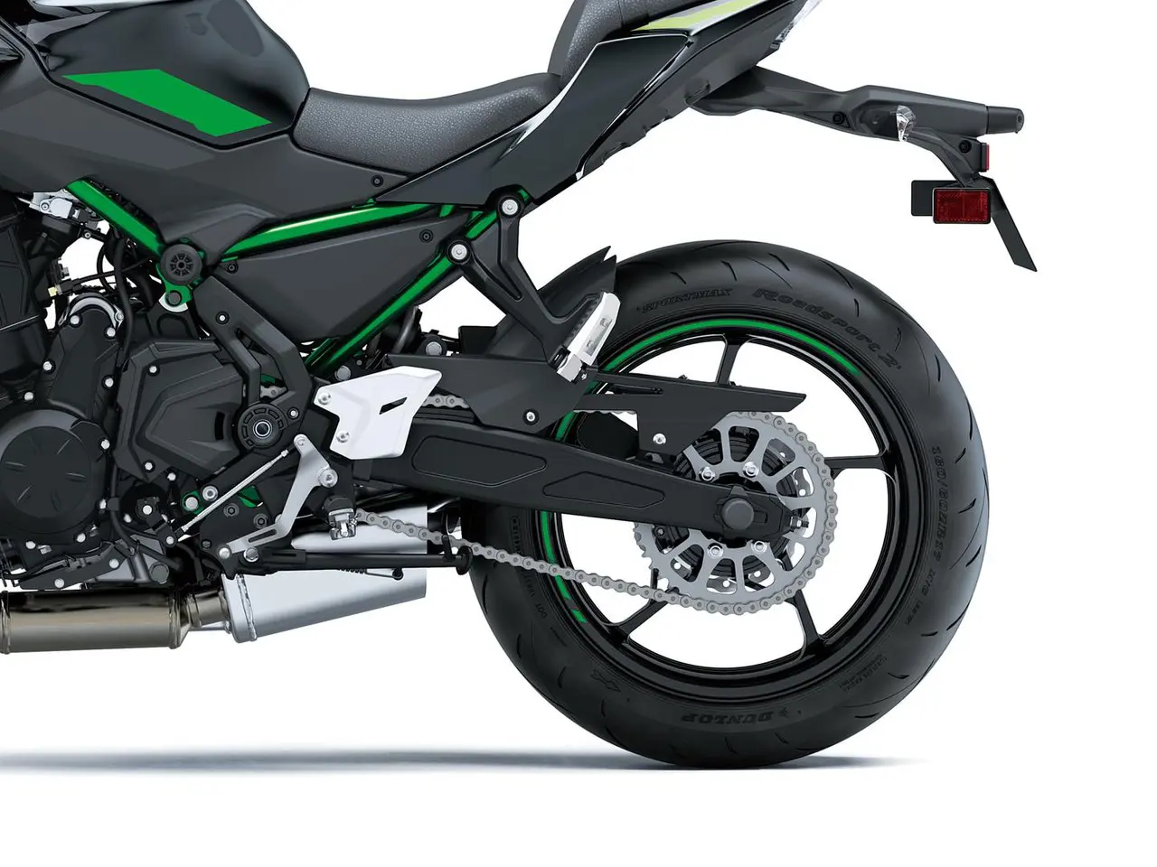 Kawasaki Z650 New Dunlop Sportmax Roadsport Tyres