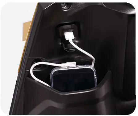 BGAUSS C12i EX USB Charging