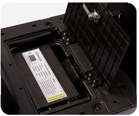 BGAUSS C12i MAX 2.0 Lockable Under Foot Storage