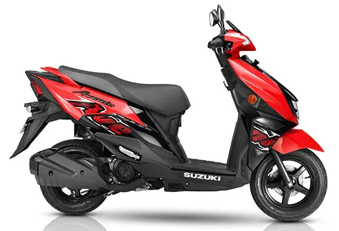 Glossy Sparkle Black & Pearl Mira Red