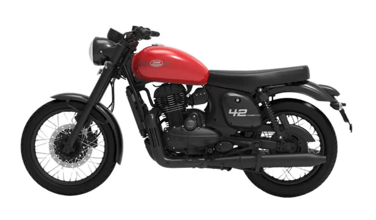 Jawa 42 Ver 2.1 Voyager Red Price, Specs, Top Speed & Mileage in India