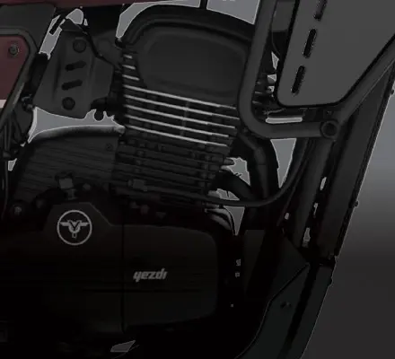Yezdi Adventure 334 Engine