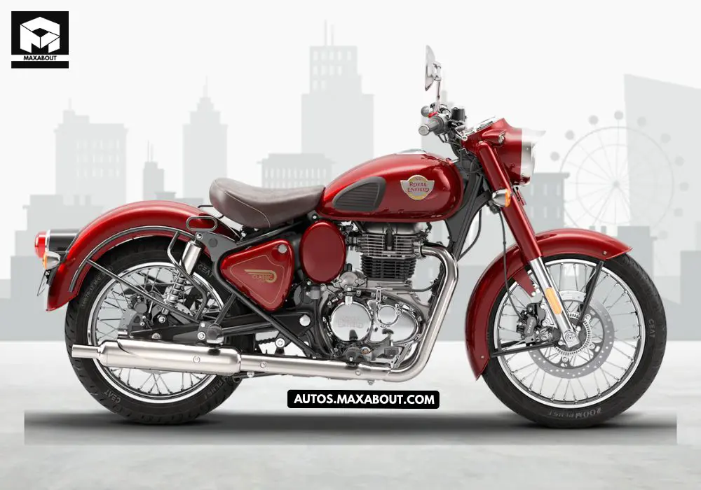 Royal Enfield Classic 350 Madras Red Price, Specs, Top Speed & Mileage ...