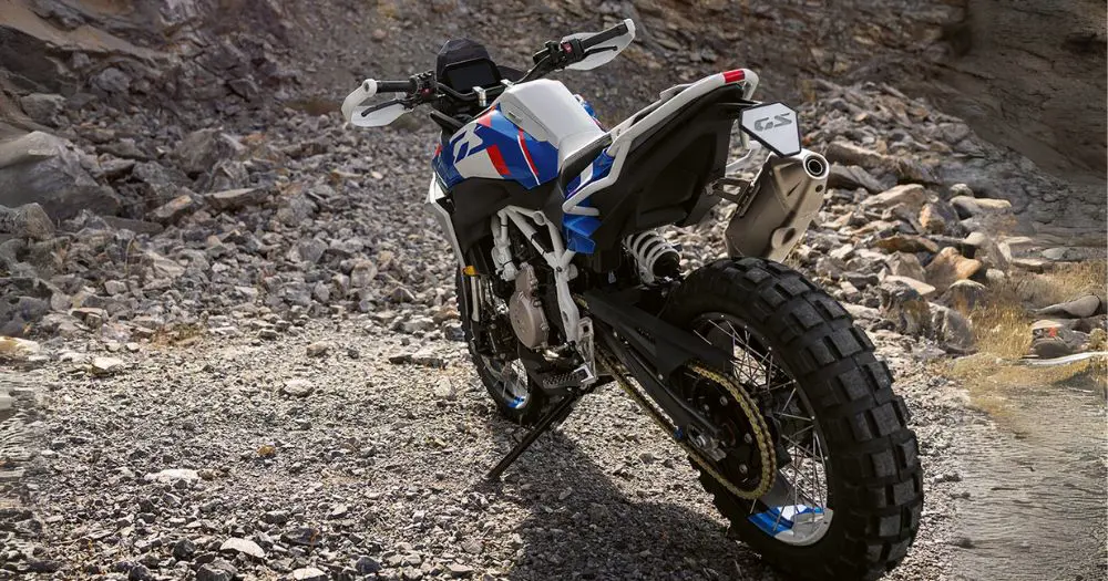 BMW F 450 GS Rear 3-Quarter View