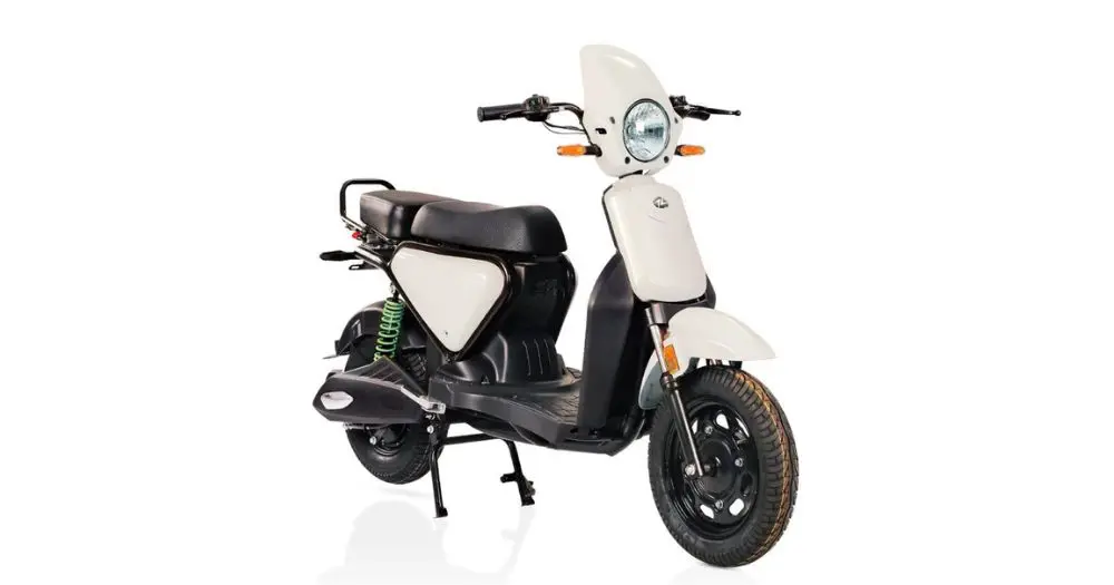 white Lectrix ECity Zip