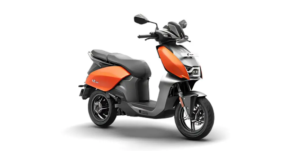 Matte Abrax Orange Hero Vida V2 Pro Front 3-Quarter View
