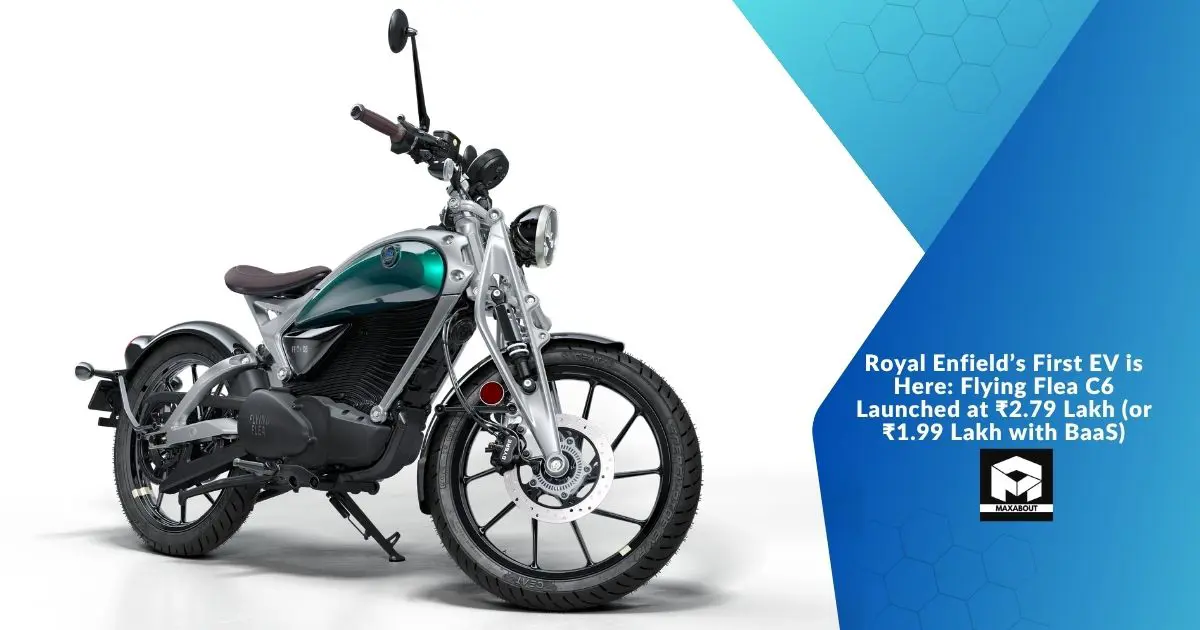 Royal Enfield Flying Flea C6 EV Launched at ₹2.79 Lakh