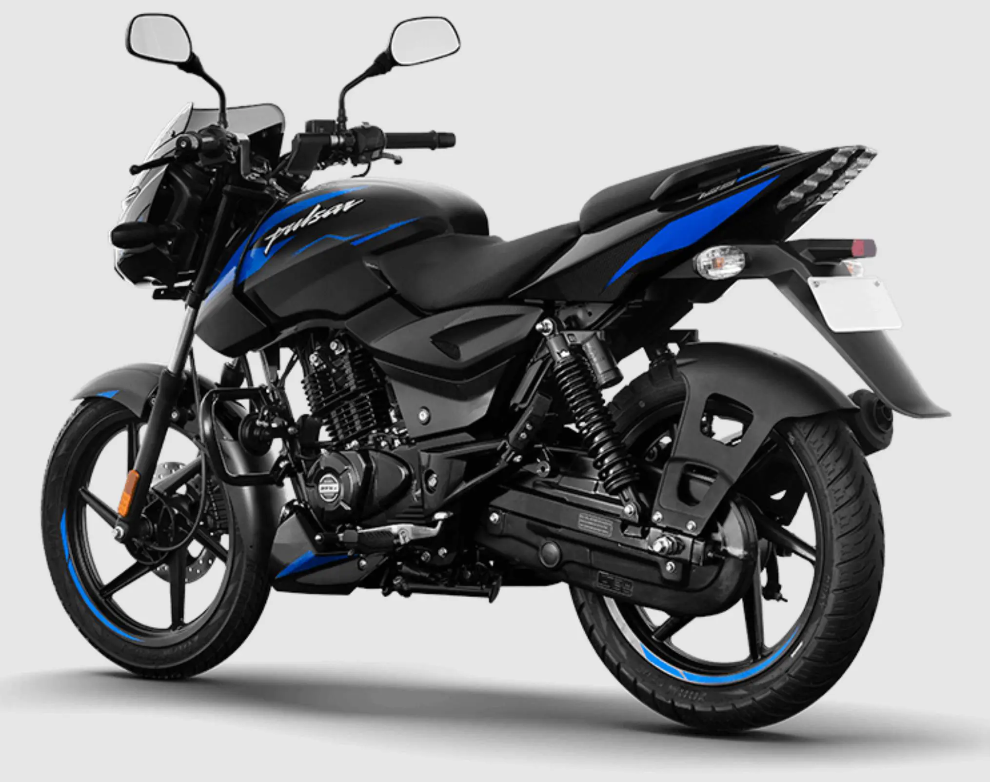 Bajaj Pulsar 125 Carbon Fibre Split Seat Images