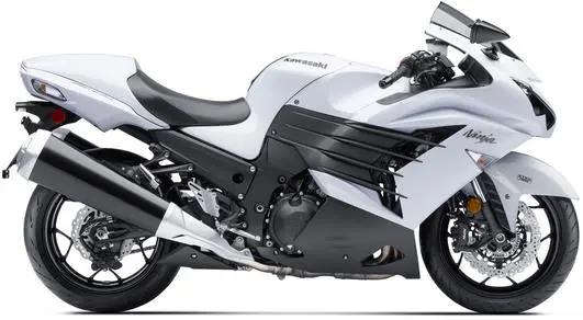 Kawasaki Ninja ZX-14R Pearl White