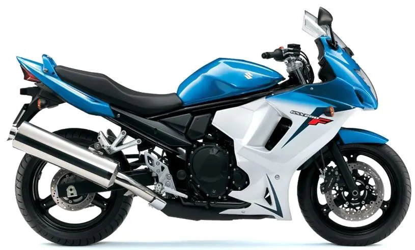 Adesivo Pellicola Aderente Originale PUIG Per Asta Forcellone Moto - Blu, 10x10 Cm - Per Suzuki GSX650F (2008-2013) E Decorazioni