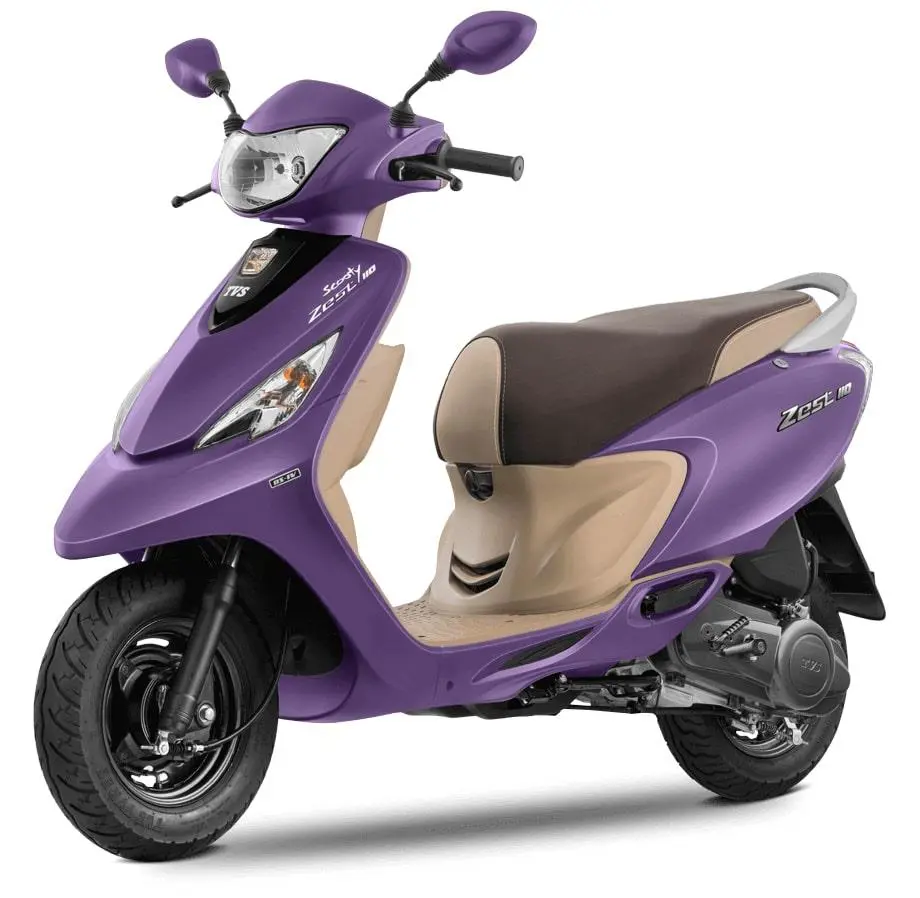 TVS Scooty Zest Matte Edition Images