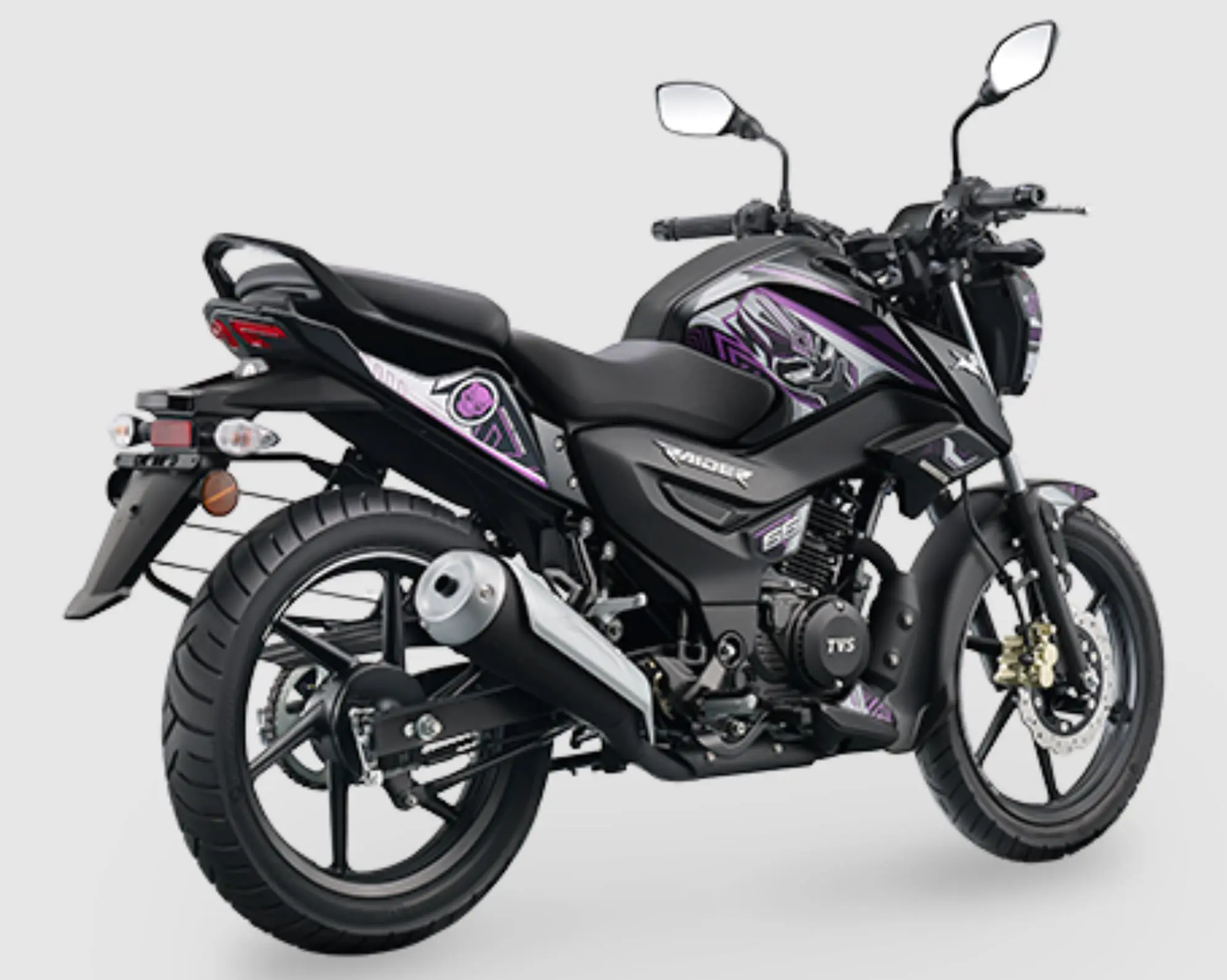 TVS Raider 125 Black Panther Edition Images