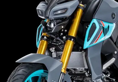 Yamaha MT-15 V2 Cyan Storm Deluxe Images