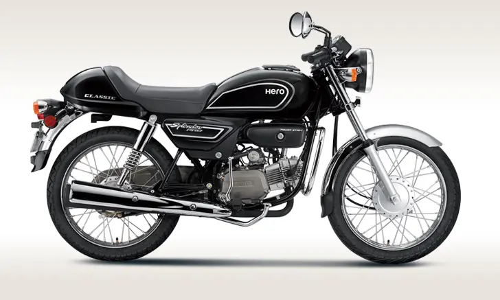 Hero Splendor PRO Classic Carbon Black - Image Gallery | Maxabout ...