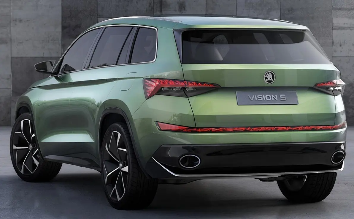 Skoda VisionS Concept Unveiled @ 2016 Geneva Motor Show