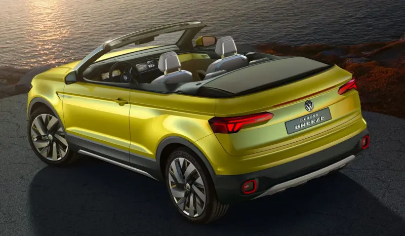 Volkswagen Unveils a 2-door SUV Concept – The T-cross Breeze @ 2016 Geneva Motor Show