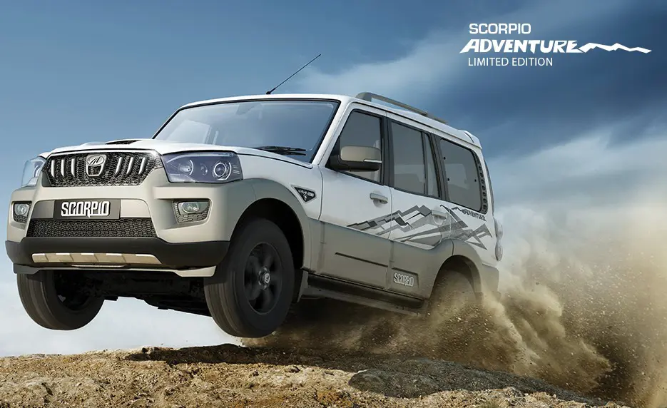 Mahindra Scorpio Adventure Limited Edition Launched at INR 13,62,260 (ex-showroom Delhi)