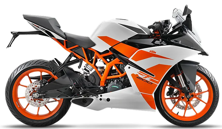 KTM RC 200 Top Speed & Competing Bikes
