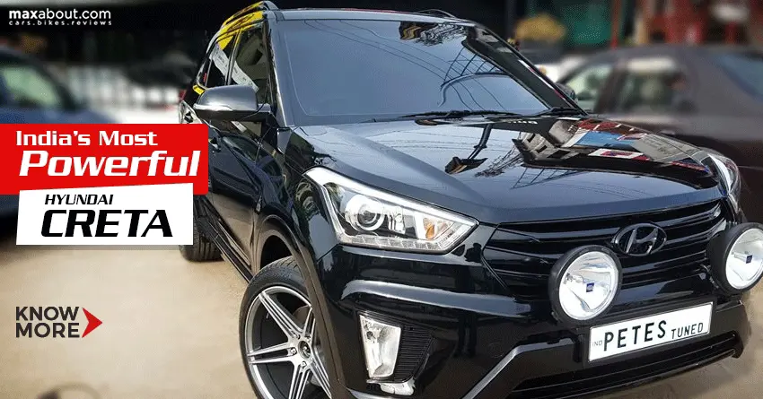 Say Hello to Pete's Tuned 150 HP Hyundai Creta SUV