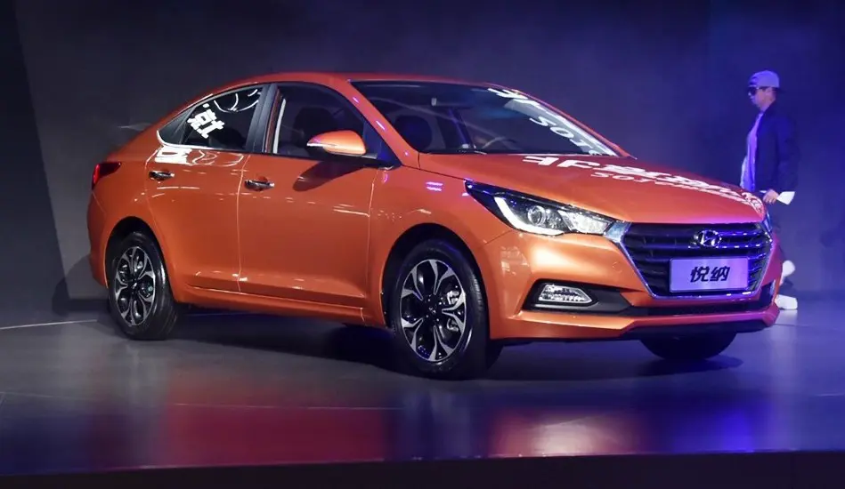 2017 New Hyundai Verna Officially Unveiled in China