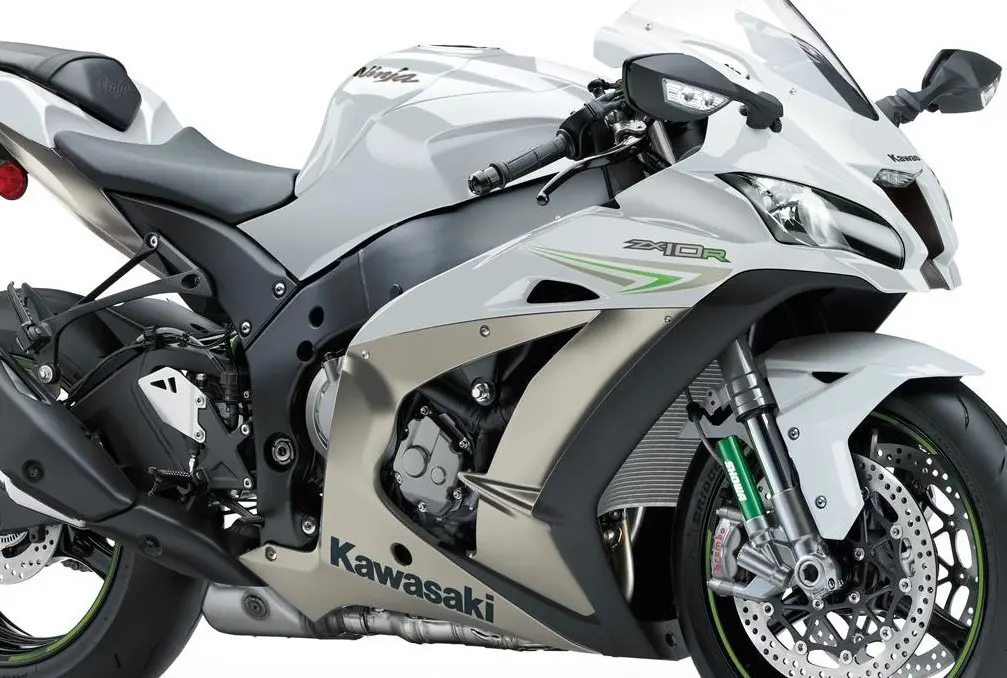 2017 Kawasaki Ninja ZX-10R Introduced in Peal White Color in Europe