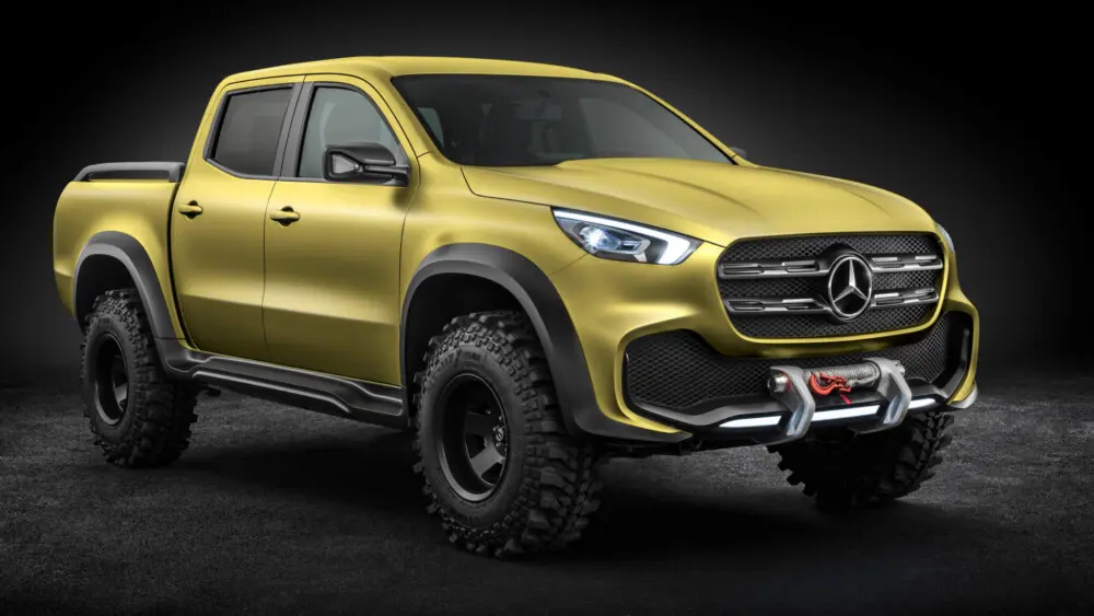 Official Photos of Mercedes-Benz X-Class Pickup Concept